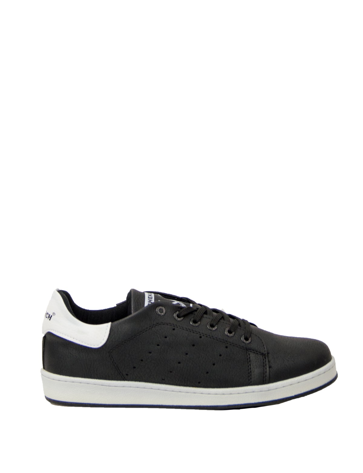 Ανδρικά μαύρα Sneakers λαστιχένια σόλα CH977B φωτογραφία